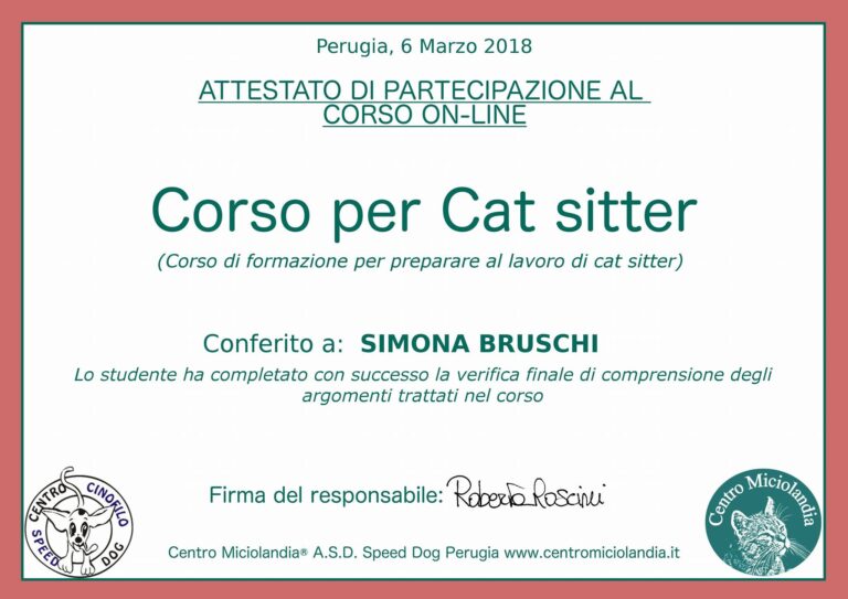 Simona Bruschi Operatore in Comportamento e Comunicazione Felina 03 768x543