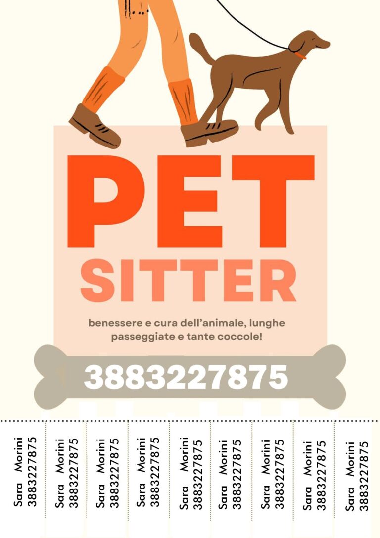 Volantino dogsitter 768x1087