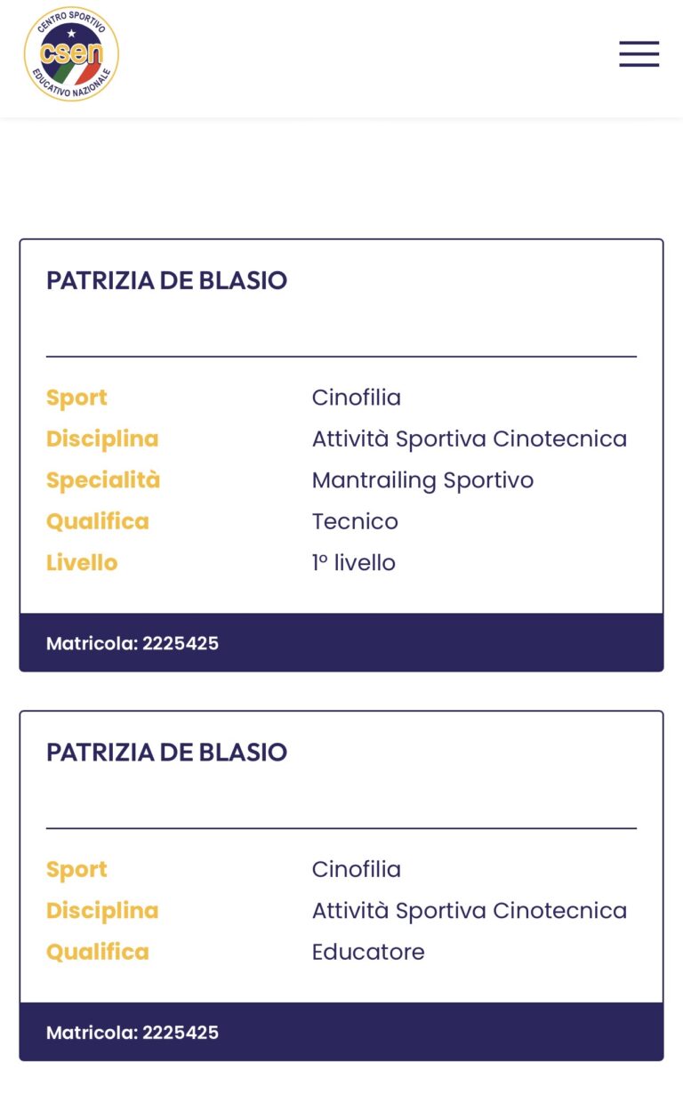 PatriziaDebla certificazioni CSEN 768x1249