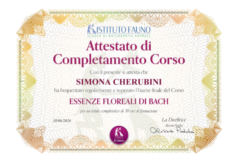 Attestato Corso Fiori di Bach 768x522